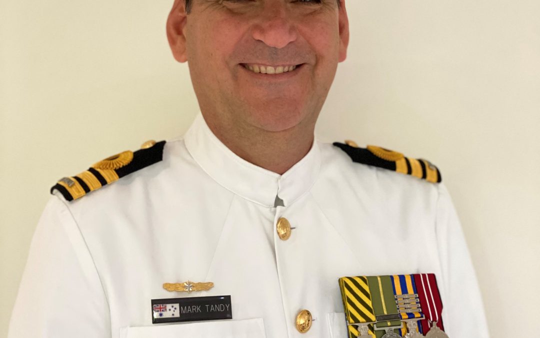 Introducing our Guest Speaker for Thankyou for your Service Gala Dinner – Commander Mark Tandy