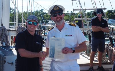 Youth Development STS Young Endeavour Scholarship Winner – William Davy
