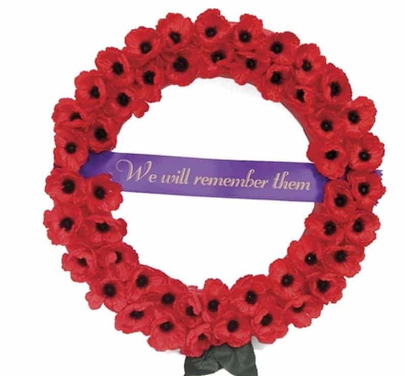 Poppy Remembrance Wreath